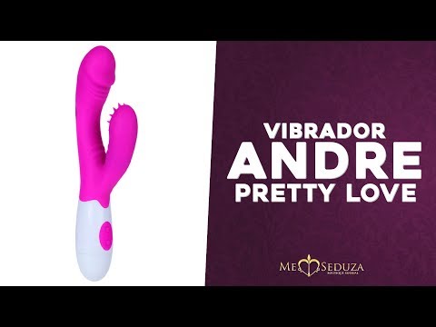 Vibrador Pretty Love André com 7 vibrações e 3 ondulações