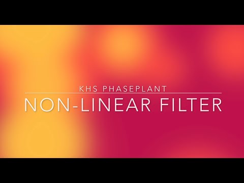 Kilohearts Phaseplant Non Linear Filter