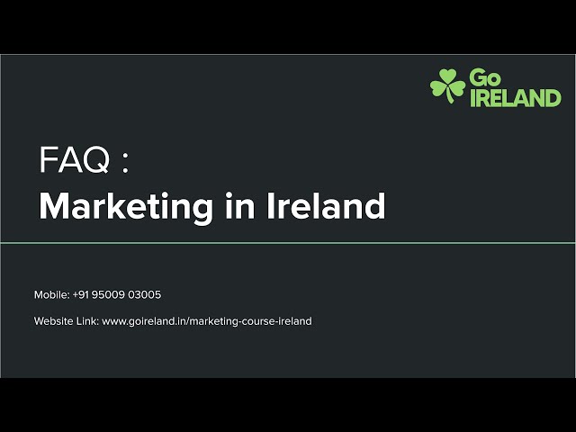 Marketing in Ireland