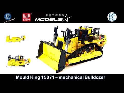 Nettes Spielzeug für wenig Geld! Aufbau: Mould King 15071 - mechanical Bulldozer