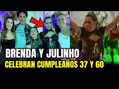 Brenda Carvalho and Julinho CELEBRATE THEIR 37TH AND 60TH BIRTHDAYS. PAOLO GUERRERO HAS ARRIVED!
