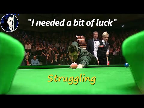 Struggling but Determined to Win Through | Ronnie O'Sullivan vs Neil Robertson | 2017 Masters QF