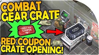 COMBAT GEAR CRATE EPIC LOOT - RED COUPONS CRATE OP