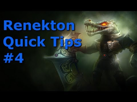 Renekton Quick Tips: Creep Wave Manipulation!