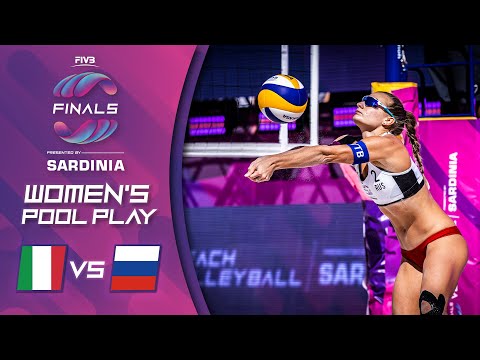 Menegatti/Gottardi vs Makroguzova/Kholomina - Full Pool Play Match | World Tour Finals 2021
