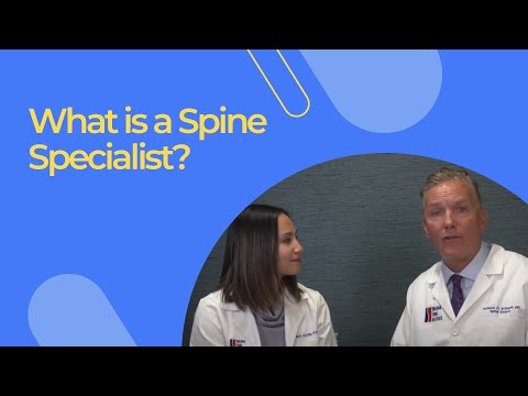 What is a Spine Specialist?