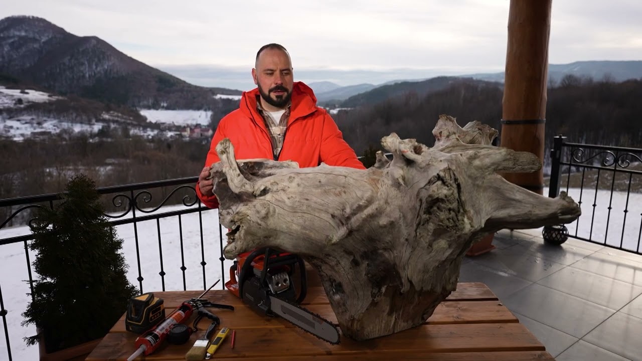 Rubrika Urob si sám z relácie Na chalupe - Jar 2026 č.04 - Stôl z koreňa stromu