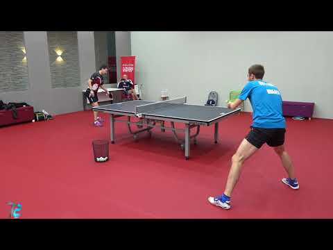 T2APAC | Timo Boll & Aleksandr Shibaev Backstage Training Pre-Team Championships Finals