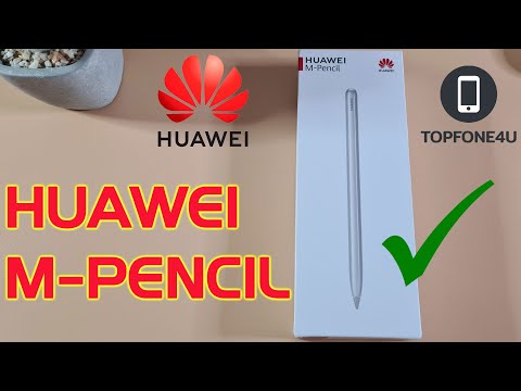 Huawei M-Pencil Unboxing set up and test on Huawei Matepad Pro