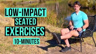 10-Minute Beginner Chair Workout: Low Impact Full Body Exercises