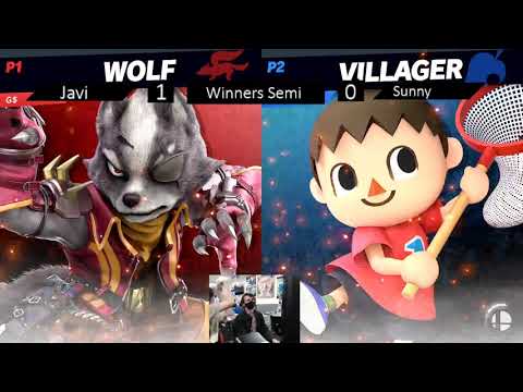 Javi (Villager) vs Sunny (Wolf) - PPG Smash Ultimate 08/15/21 - Winners Semis