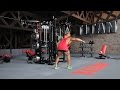 T1 X 146 Cable One Arm Rear Lateral Raise