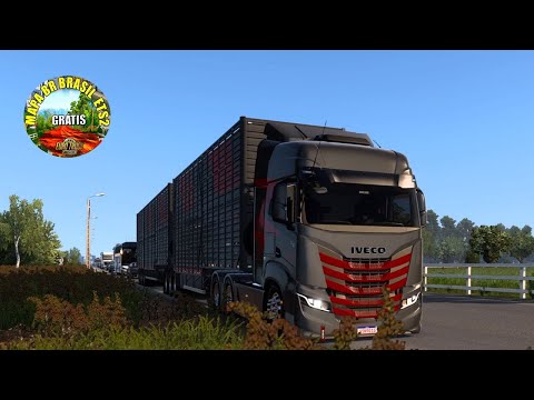 ETS 2: Mapa BR Brasil | Iveco S Way: De Óbidos para Itaituba