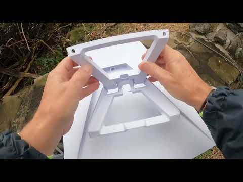 Starlink Standard Gen 3, Ver 4 Pipe mount install. Re-use of ViaSat mount.