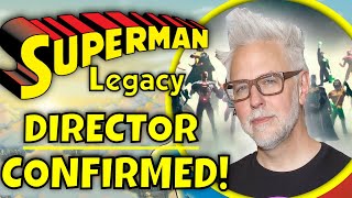 Superman Legacy Announcement   JAMES GUNN CONFIRMED to Direct   DCU News