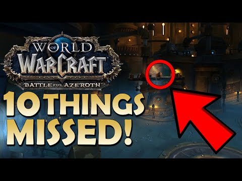Mechagon Preview [Patch 8.2] - Small Details You Missed | Battle for Azeroth
