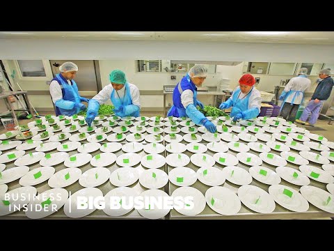 How Emirates Makes 225,000 In-Flight Meals A Day Video