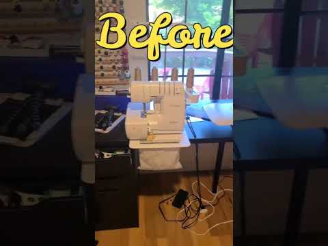 My Sewing Room - BEFORE #sewing