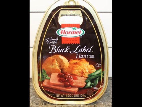 Baking A Hormel Black Label Ham (includes Glaze Recipe)