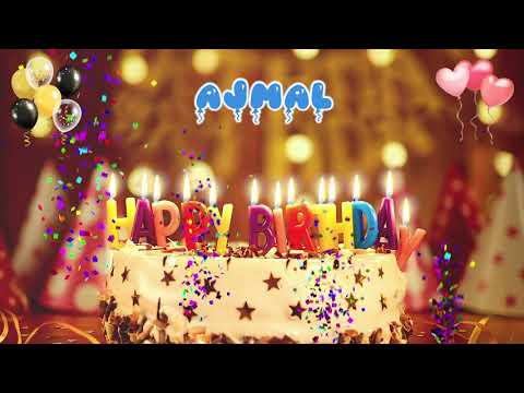 AJMAL Happy Birthday Song – Happy Birthday To You