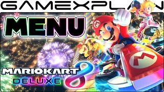 Mario Kart 8 Deluxe - Title Screen & Menu Tour (Battle Mode, Online, & More!)
