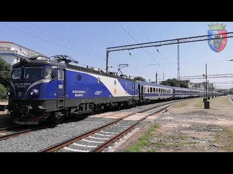 Trenul IR 1993 Mangalia - București Nord - Craiova cu 13 vagoane!