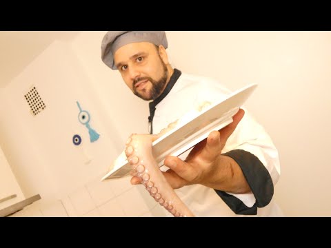 Der perfekte Ouzo Meze mit zartem Oktopus, nach original griechischem Rezept.