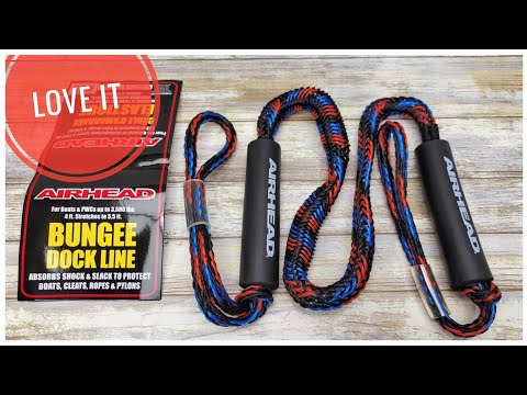 REVIEW AIRHEAD Bungee Dock Line, Mooring Rope for Boats  Best Selling
