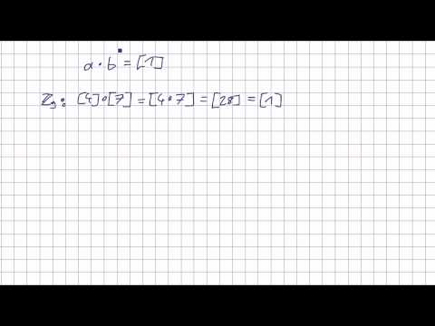 Mathematik für Informatik Studenten 51 - Algebraische Grundstrukturen : Einheit