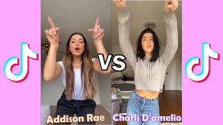 Charli D'amelio VS Addison Rae TikTok Dance Compilation