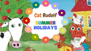 😺 Cat Rudolf's Summer Holidays | Animated Cartoon for Children