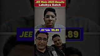 Lakshya Batch से Score किया 99.89%ile in JEE MAIN  2023 🔥🔥💪 #PhysicsWallah #JEEmainResults2023PW