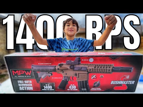 Bushmaster Full-Auto BB Gun is SICK