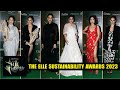 Celebrities Arrive At Elle Sustainability Awards 2023 Rakul Preet Bhumi Pednekar Dia Raveena