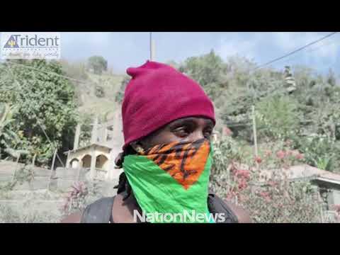 Nation Update Petit Bordel covered in volcano ash