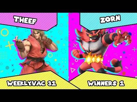 WeeklyVac 31 - SSBU - Theef (Ken) vs Zorn (Incineroar)