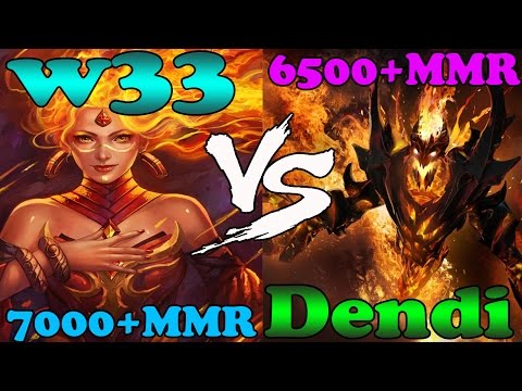 Dota 2 - w33 Ft Dendi And others Players 6000+ MMR - FACEIT Pro League!