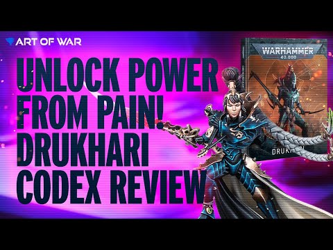 New Drukhari Codex Review with Archon Skari