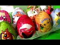 ASMR Chocolate Eggs SURPRISES Satisfying Unboxing NO Talking Video