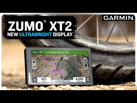Garmin® zumo® XT2 | LARGE & ULTRA BRIGHT display