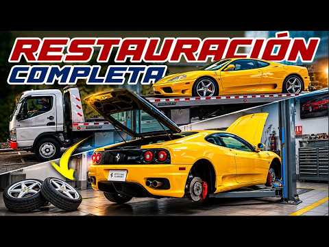 RESTAURAMOS MI FERRARI 360 😭🔧 | JUCA