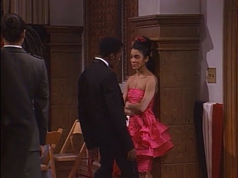 A Different World: 3x22 - Dwayne challenges Whitley to not flirt with anyone
