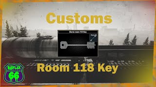 .12 Customs Dorm Room 118 Key Guide - Reflix66 - Escape From Tarkov