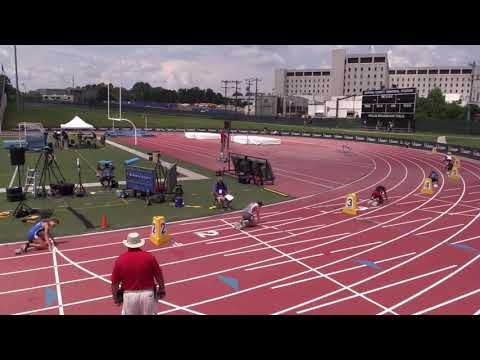 400m prelims heat 4 15-16 girls - 2019 USATF National Youth Outdoor Championships