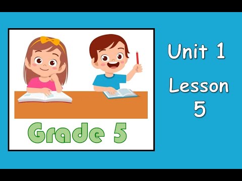 Grade 5 : unit 1 - lesson 5 ( Rounding Decimals )