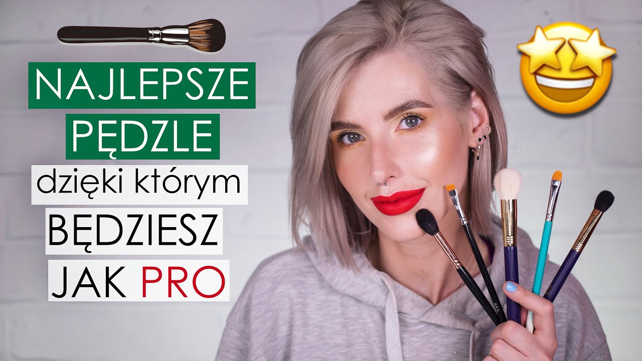 NAJLEPSZE PĘDZLE w ROZSĄDNYCH CENACH, które MUSISZ POZNAĆ!🤩- Odmienią Twój makijaż!