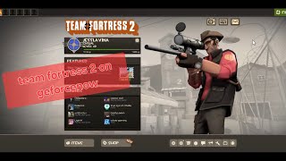 2 fort tf2 on geforcenow gameplay                       no commentary