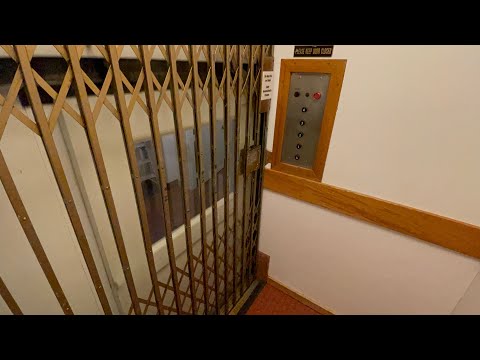 AMAZING Gated OTIS traction elevator @ DeWitt Mall- Ithaca, NY