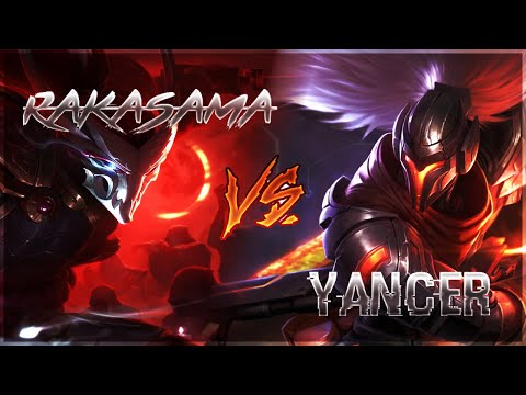 RAKASAMA vs YANCER | Yasuo 1v1 | Clean Yasuo Mains