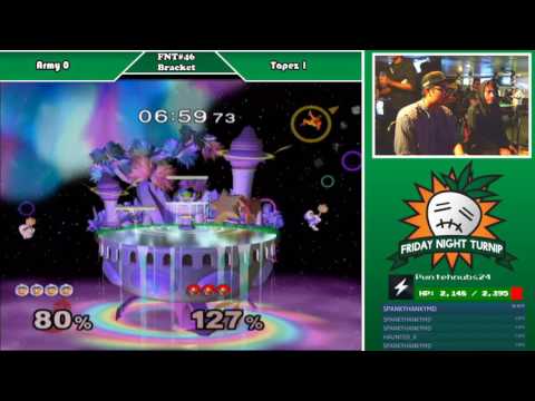Friday Night Turnip 46 - Tapez (Samus) Vs Army (Ice Climbers)